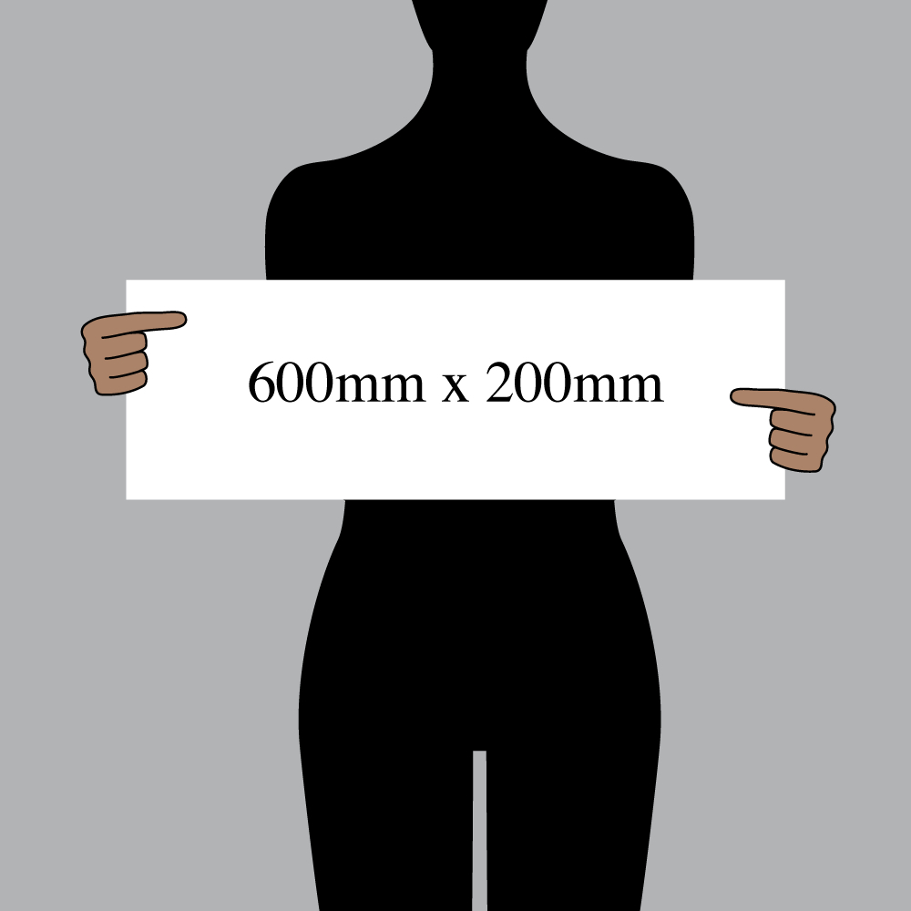 Size indication of 300 / 300