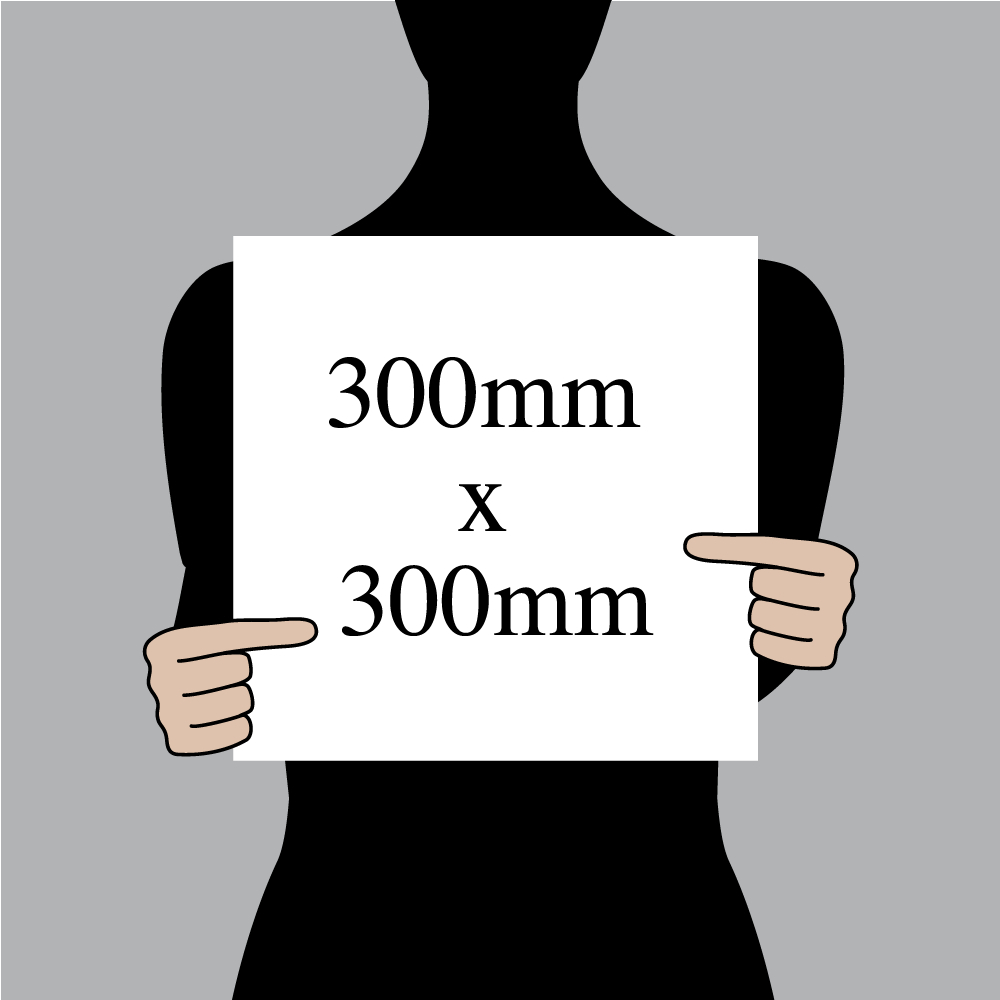 Size indication of 400 / 400