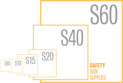 Square sign Size Guide